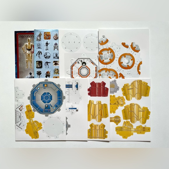 NIB Star Wars: Droid Factory Book With Stickers, Poster and Press-Outs - Picture 9 of 14